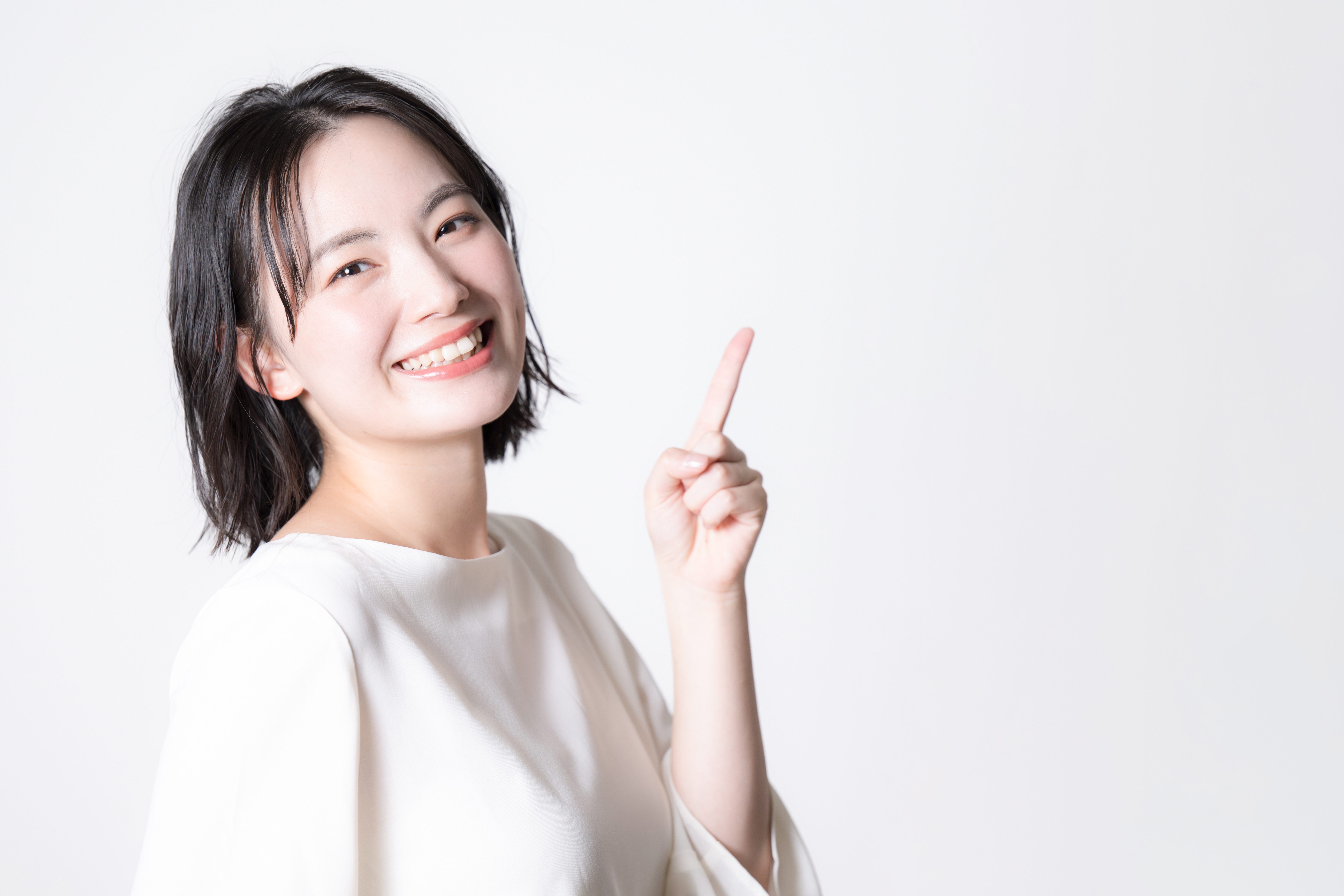 笑顔でおススメ